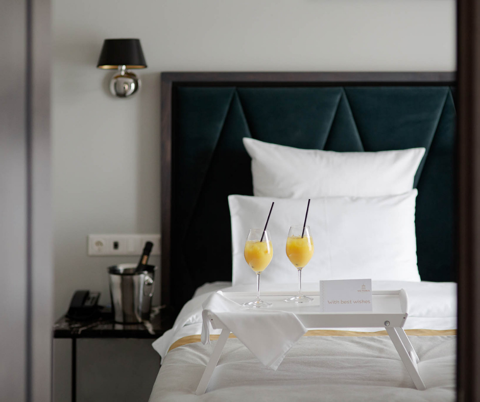 White Minimalist Resort Promo Flyer