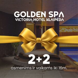 GOLDEN SPA 2+2 (iki 16m.)